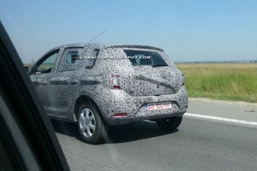 FOTO SPION! Primele imagini cu noile Logan si Sandero in Romania! Cum arata VIITORUL Dacia:_4