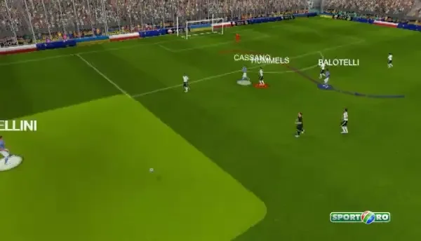 GOOOOL Balotelli! Italianul deschide scorul cu Germania