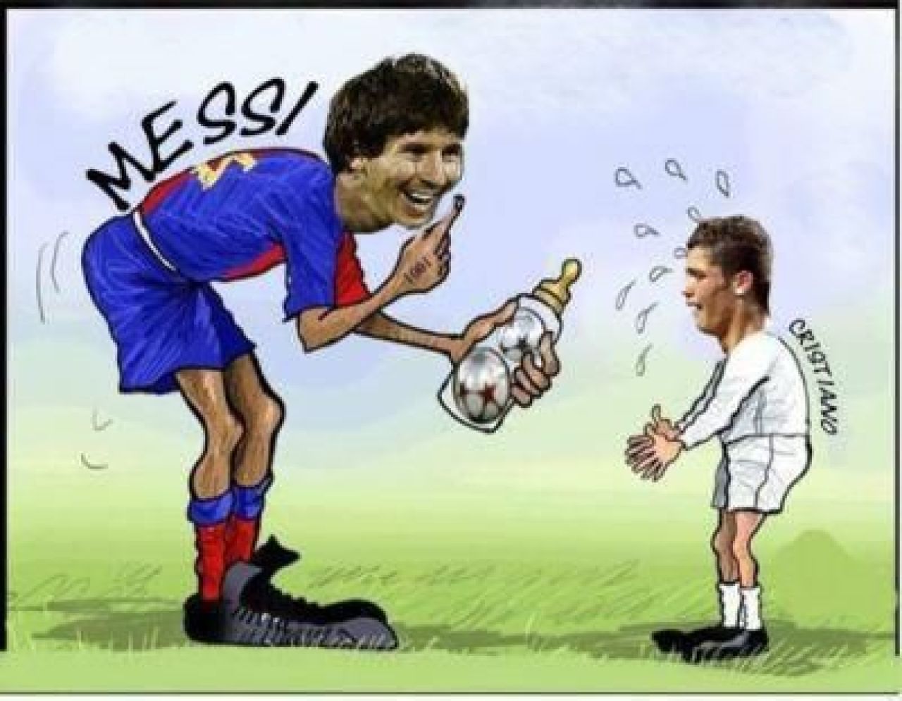 Cu ce se deschide ziarul lui Mourinho in acest moment! Tradare, tradare, tradare! Messi rade de Ronaldo: o sa ii faca dedicatii la misto de la nunta! :)_1