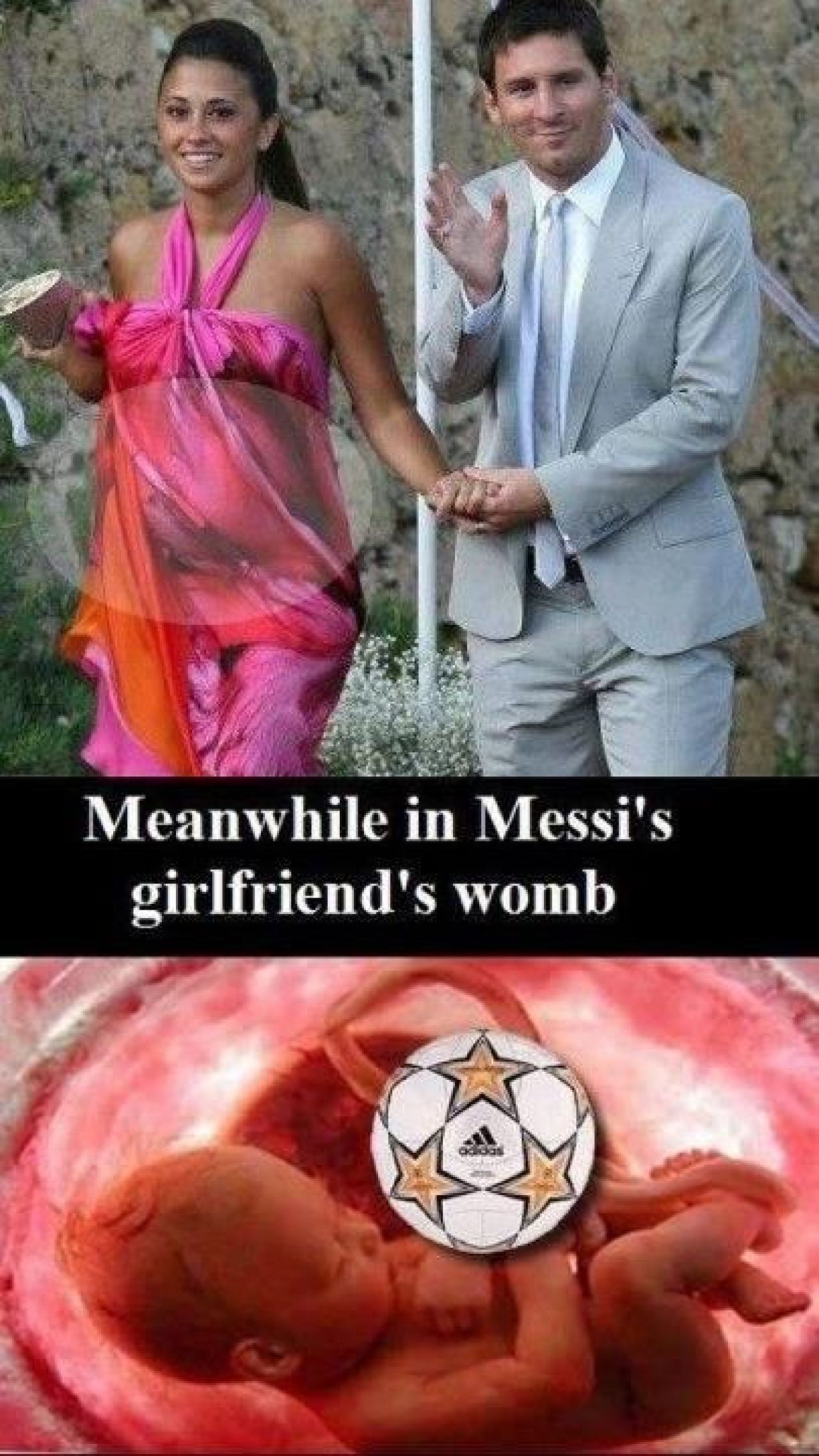FOTO Aparitie SURPRIZA la nunta lui Iniesta! SECRETUL pe care Messi n-a mai putut sa-l ascunda! Imaginea zilei in Spania:_3