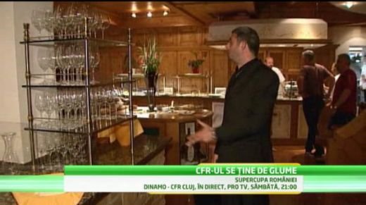 CFR-ul a impresionat cu ultimul transfer din Austria! Nu e portughez sau brazilian dar il imita la perfectie pe Gigi Becali :) SUPER VIDEO