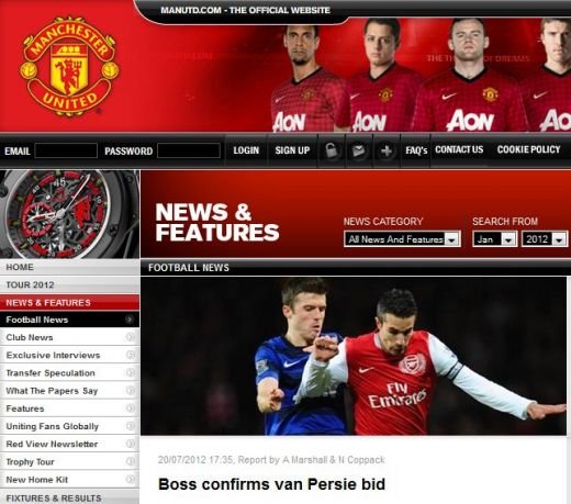 OFICIAL! Alex Ferguson recunoaste ca United il vrea pe Van Persie! DECLARATIA care porneste razboiul in Premier League: