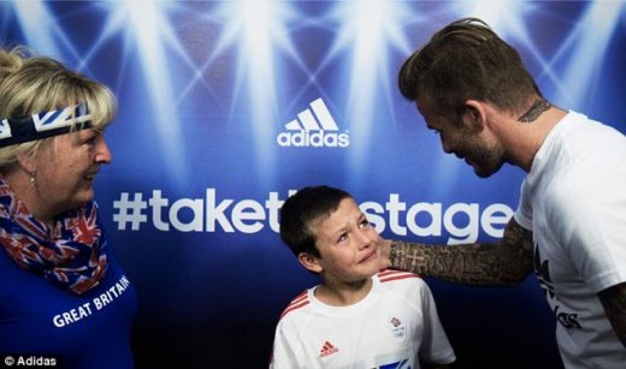GENIAL! Beckham a facut un pusti sa PLANGA de bucurie! SURPRIZA dementiala inainte de startul Jocurilor Olimpice:_2