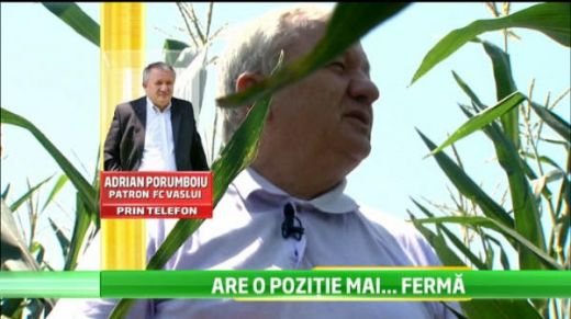 Porumboiu a refuzat sa investeasca alaturi de Copos in Giulesti: "Mai curand la taranoaia la noi aici ca e mai curat!" VIDEO