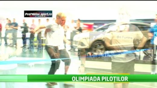 Olimpiada pilotilor de raliu are cele mai dificile probe: Cursa NEBUNA cu oul in lingurita!