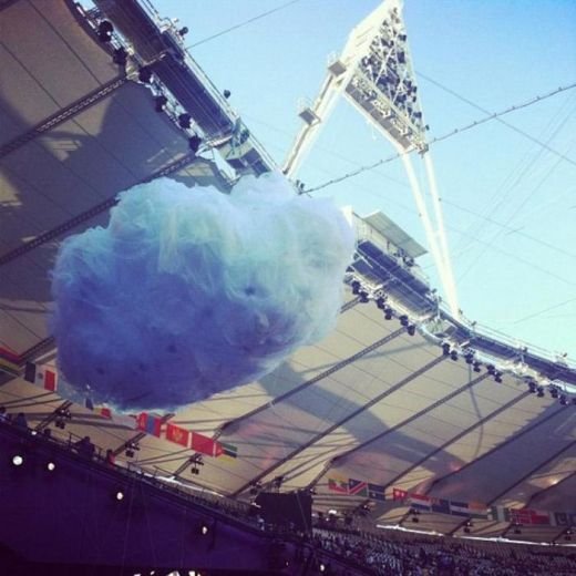 FOTO Ceremonie IMPRESIONANTA la Jocurile Olimpice! Un SAT intreg se muta pe stadion! Cum arata REGIA de 35 de milioane:_13