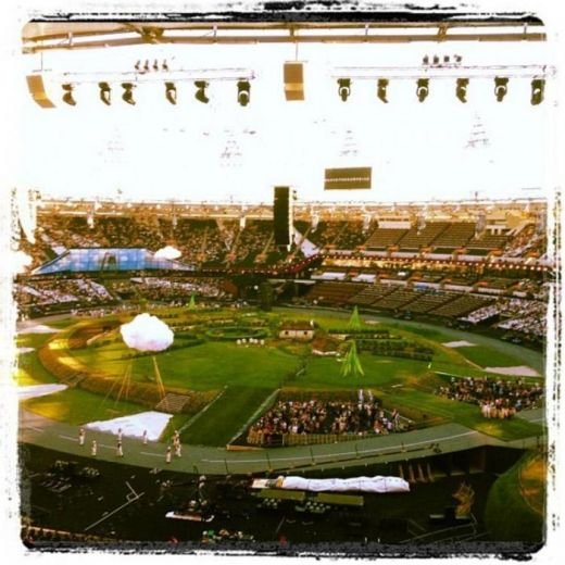 FOTO Ceremonie IMPRESIONANTA la Jocurile Olimpice! Un SAT intreg se muta pe stadion! Cum arata REGIA de 35 de milioane:_18