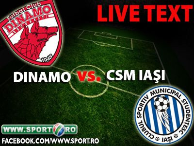 Sa vina Barcelona! Tucudean da 4 goluri si asteapta un telefon de la Piti! Dinamo 5-2 CSMS Iasi! Dinamo e pe locul 2 in Liga 1