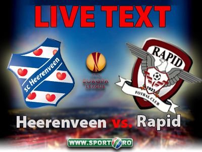 CATASTROFA! Rapid a fost calcata in picioare in Olanda de pustii lui Van Basten! Heerenveen 4 - 0 Rapid, iar Sabau pierde rusinos primul meci oficial la Rapid! &nbsp;