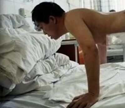 Gimnastul care a invins orice vis olimpic! O poza CUTREMURATOARE care te face sa plangi! FOTO_1