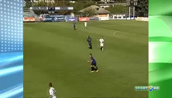 Academia lui Hagi a picat examenul: Academia Hagi 0-1 Inter Milano!
