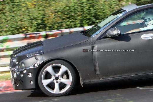 FOTO Au incercat sa-l ascunda, dar n-au reusit! Primele imagini cu noul C-Class! Noua generatie de Mercedes e aproape de lansare:_8