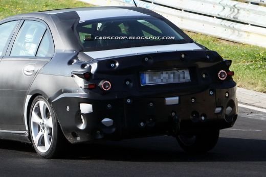 FOTO Au incercat sa-l ascunda, dar n-au reusit! Primele imagini cu noul C-Class! Noua generatie de Mercedes e aproape de lansare:_9