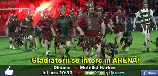 20 de vizitatori www.sport.ro au castigat invitatii duble la Dinamo - Metalist! Vezi aici daca esti printre castigatori: