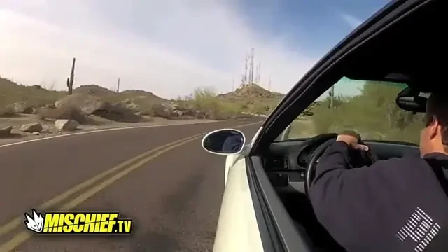 VIDEO: Tatal sau avea in garaj un BMW M3. Pustiului i-a venit ideea sa faca un testdrive: ULTIMUL!