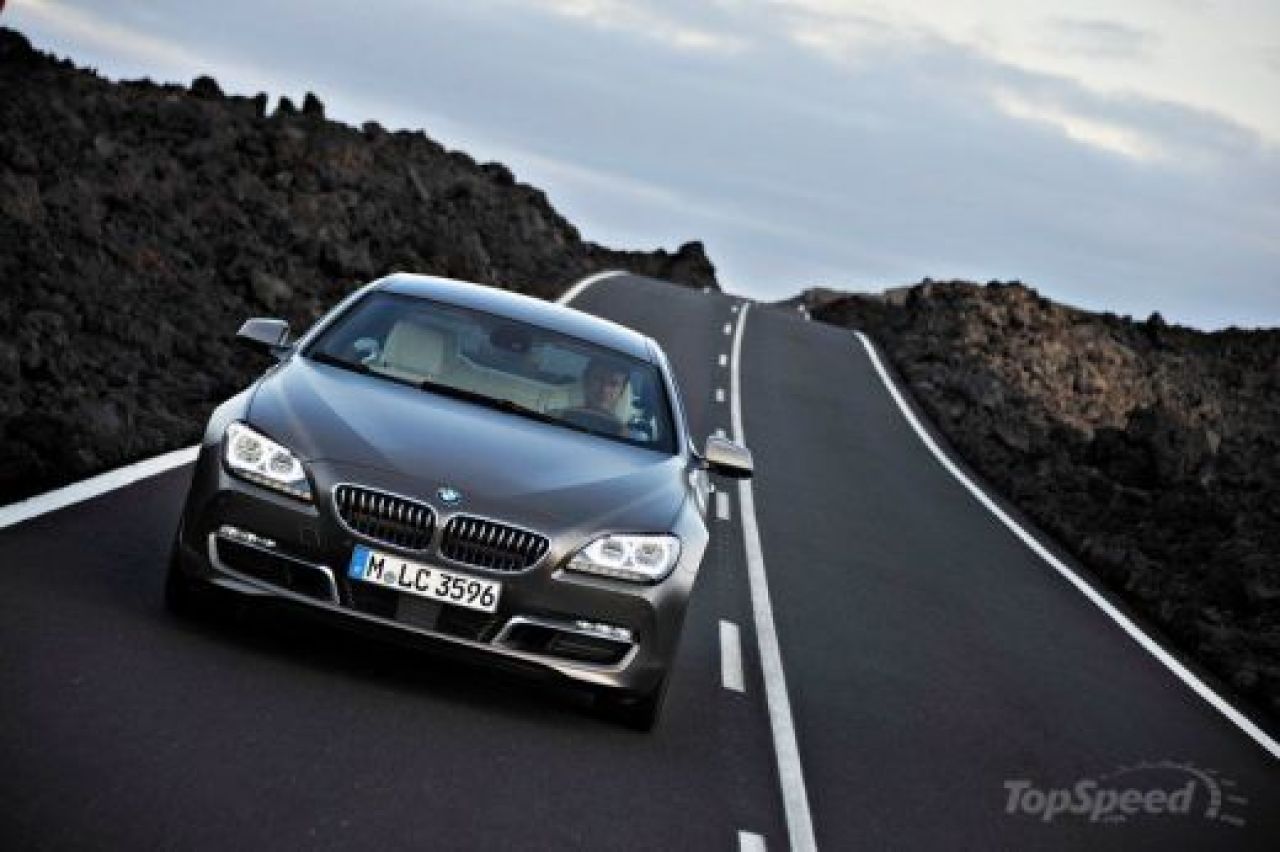 SUPER FOTO BMW face VALURI cu noua Serie 6!