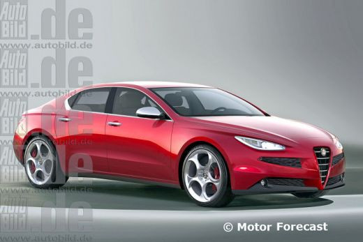 FOTO EXCLUSIV! Cat de bine arata noua limuzina Alfa Romeo! Mercedes, Audi si BMW sunt coapte de ciuda!