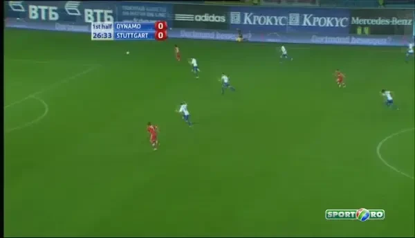 MINUNEA nu s-a produs! SuperDan, OUT din Europa League! Dinamo Moscova 1-1 Stuttgart!