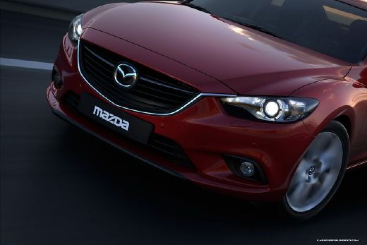 FOTO Primele imagini cu noua Mazda 6! Japonezii sunt convinsi ca vor da LOVITURA! Cum arata masina care vrea sa detroneze Ford Mondeo!_12