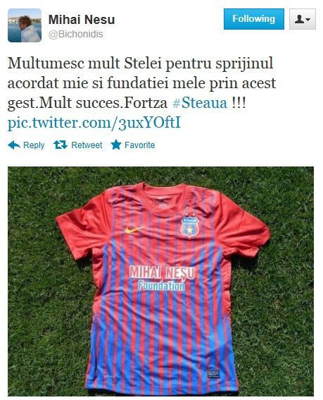 Nesu a ramas UIMIT de gestul emotionant al Stelei! Prima reactie dupa ce a vazut cu ce tricouri joaca stelistii in aceasta seara: