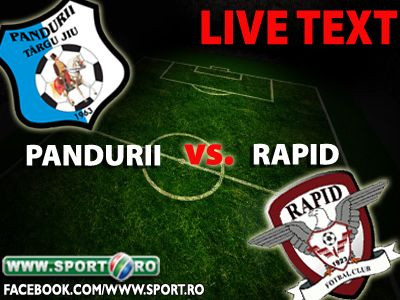 Pandurii, LIDER in Liga I! Rapid, la prima infrangere din acest sezon: Pandurii 2-0 Rapid!