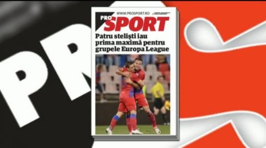 Citeste joi in ProSport: doar 4 stelisti vor primi integral primele anuntate de Gigi Becali pentru calificarea in Europa League!