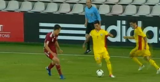 NEBUNIE de pasa! El merita tricoul lui Mutu la nationala! Dupa un calcai senzatie si-a amenintat un adversar: Baaa, te prind eu la vestiar! VIDEO