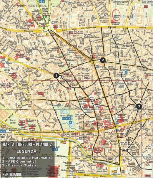 Catacombele Bucurestiului: Harta tunelurilor SECRETE pe langa care treci in fiecare zi! FOTO INCREDIBIL_4