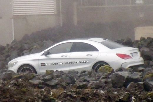 FOTO Secretul Mercedes a fost DESCOPERIT! Nemtii lanseaza o noua limuzina SPORT! Vezi primele imagini de la teste:_3