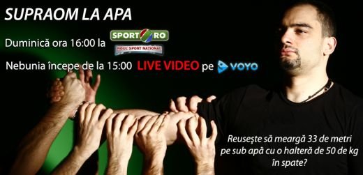 SUPRAOM la apa! Inca un record mondial IN DIRECT! Oncescu merge pe sub apa cu o campioana OLIMPICA in spate!_2