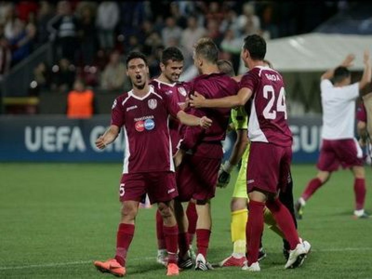 Clujenii sunt in delir dupa victoria cu Braga: