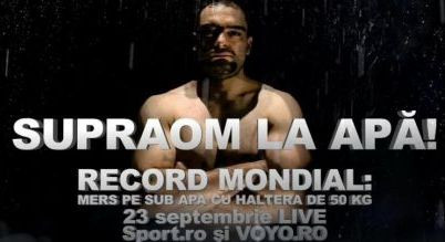Campioana olimpica, Alina Dumitru va fi pe post de haltera pentru Oncescu! Cantareste 50 de kilograme si va fi carata pe sub apa! SUPER VIDEO