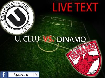 Dinamo, prima victorie in trei etape: U Cluj 1-2 Dinamo! Doua penaltyuri acordate usor si un gol controversat din offside!
