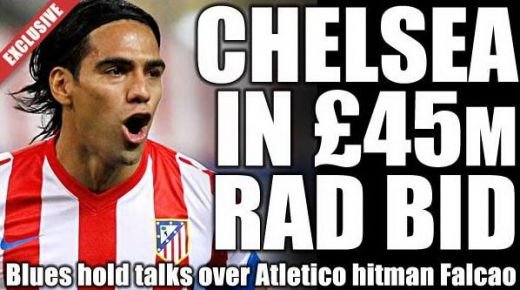 Incepe lupta pentru cel mai DORIT atacant al Europei! Prima oferta a venit din Premier League: 56 de mil &euro; pentru Falcao! Unde ajunge super jucatorul lui Atletico: