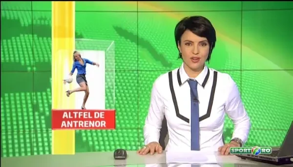 Antrenorul pe care jucatorii nu il contrazic! E sexy si a participat la Miss Croatia! VIDEO