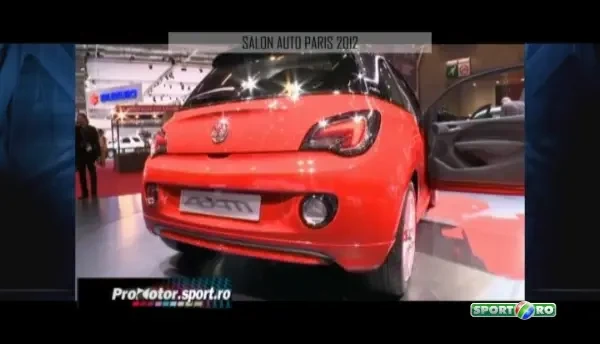 Nemtii au lansat mini-masina FASHION! Opel a prezentat noul Adam la Salonul Auto de la Paris: E proiectata si construita 100% in Germania!