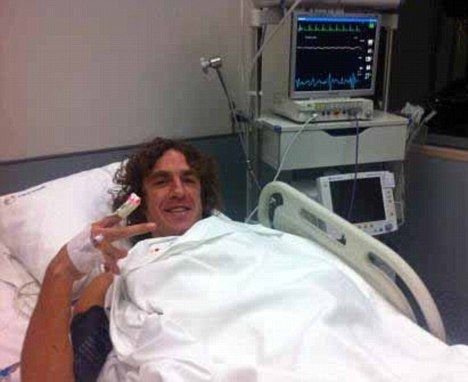 Capitanul care nu renunta niciodata! Mesajul lui Puyol de pe patul de spital: O sa iasa din nou soarele.. Vezi cand revine: