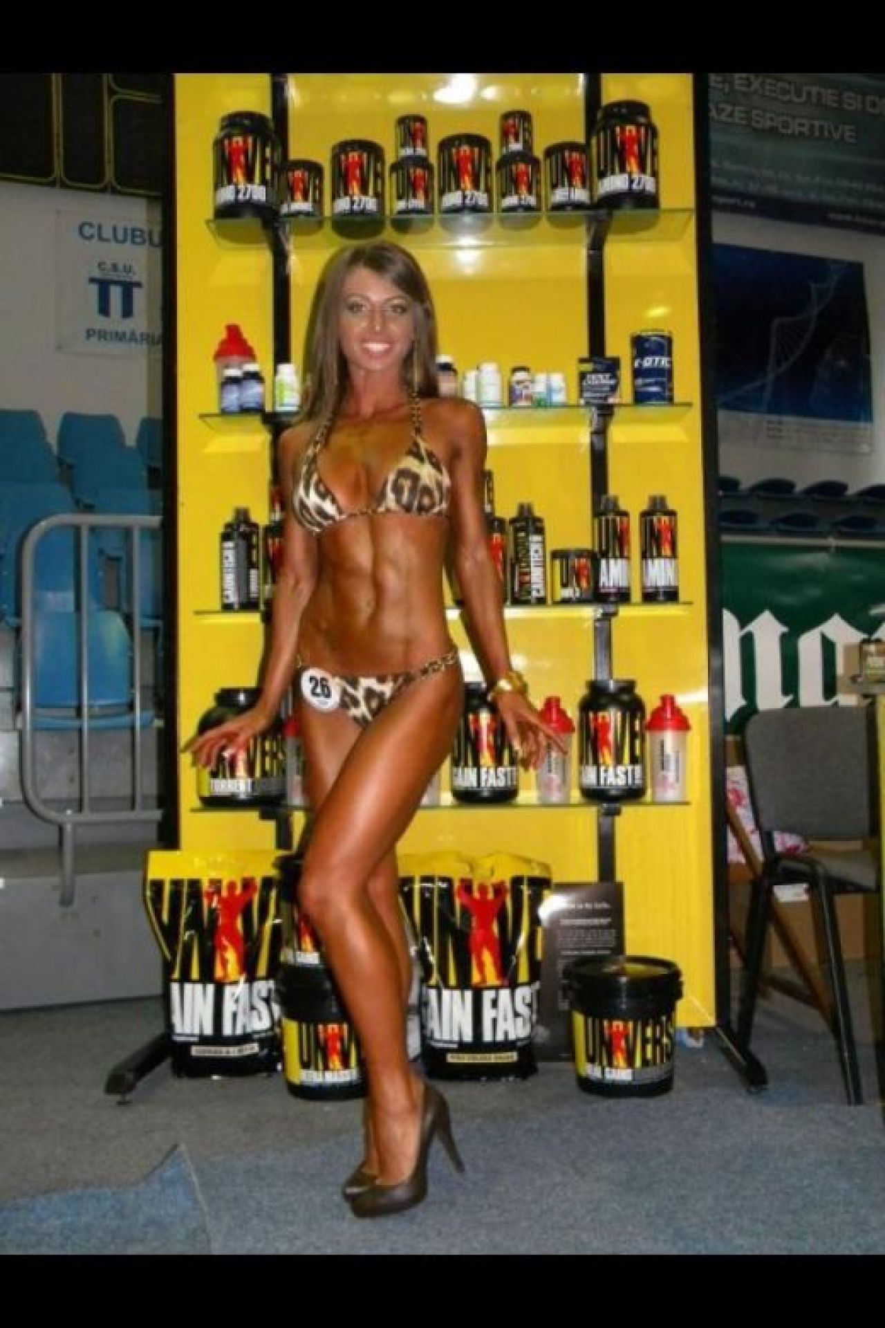 O fosta atleta din Romania merge la Mondialele de fitness: