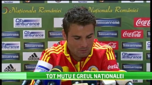 VIDEO Mutu si-a luat ADIO de la pariul cu Ibrahimovic: A fost o GLUMA! De ce risca sa stea pe BANCA la meciul cu Turcia: