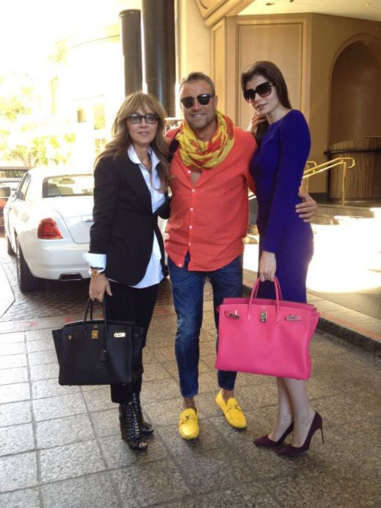 SUPER FOTO Monica Gabor a ajuns in vestiarul lui LA Lakers! L-a adus pe Botezatu in RAI!