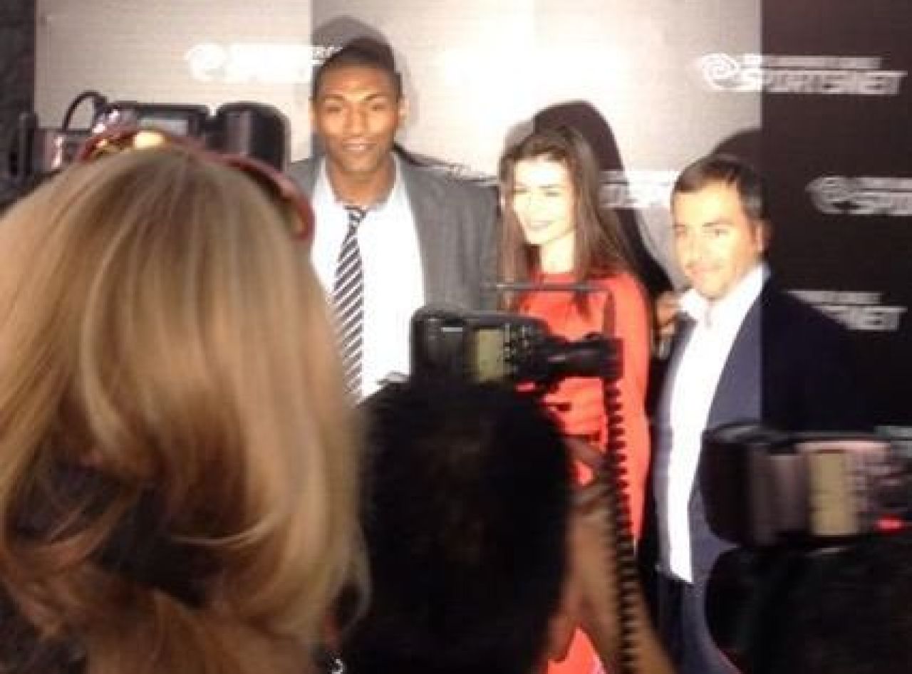 SUPER FOTO Monica Gabor a ajuns in vestiarul lui LA Lakers! L-a adus pe Botezatu in RAI!