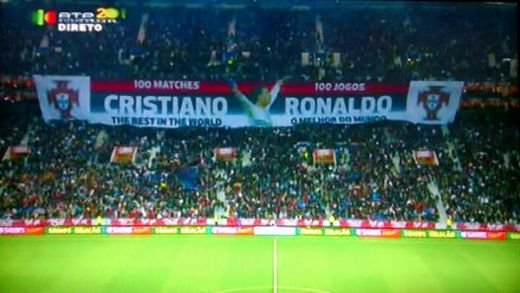 Mesajul din tribuna care l-a emotionat pe Cristiano Ronaldo: Va multumesc din suflet FOTO FABULOS de la Portugalia - Irlanda de Nord