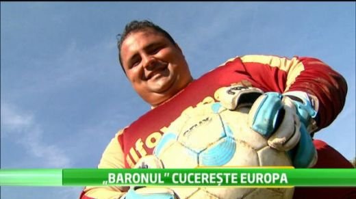 VIDEO 10 milioane de oameni au vazut COLOSUL din Ciorogarla! O&nbsp;planeta intreaga stie ca CEL MAI GRAS portar e in Romania!