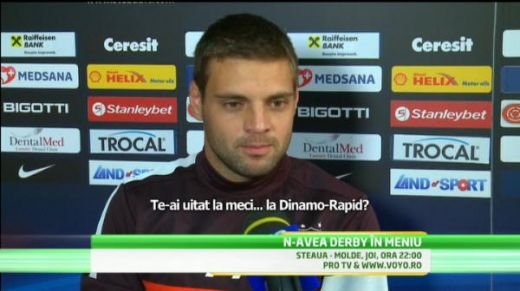 N-am vazut Dinamo - Rapid. Am mancat... Declaratia GENIALA a unui stelist ii scoate din minti pe rivali!