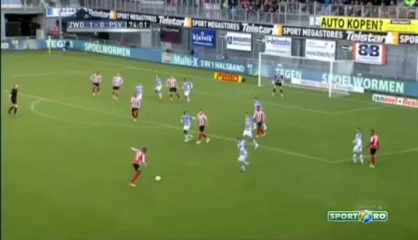 Zwolle-PSV! Gol Derjick (VIDEO)