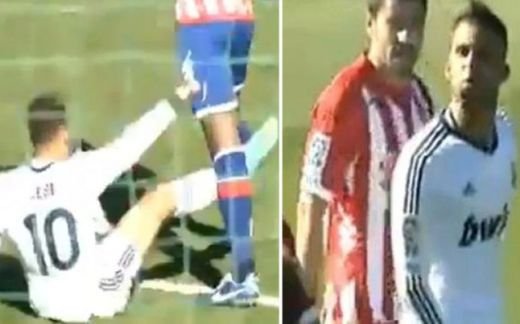 Caz SOCANT la Real! Asta e un golan, sa fie dat AFARA imediat! Gestul INCREDIBIL pentru care un pusti senzatie o termina cu Madridul! A lovit mizerabil si a scuipat un adversar