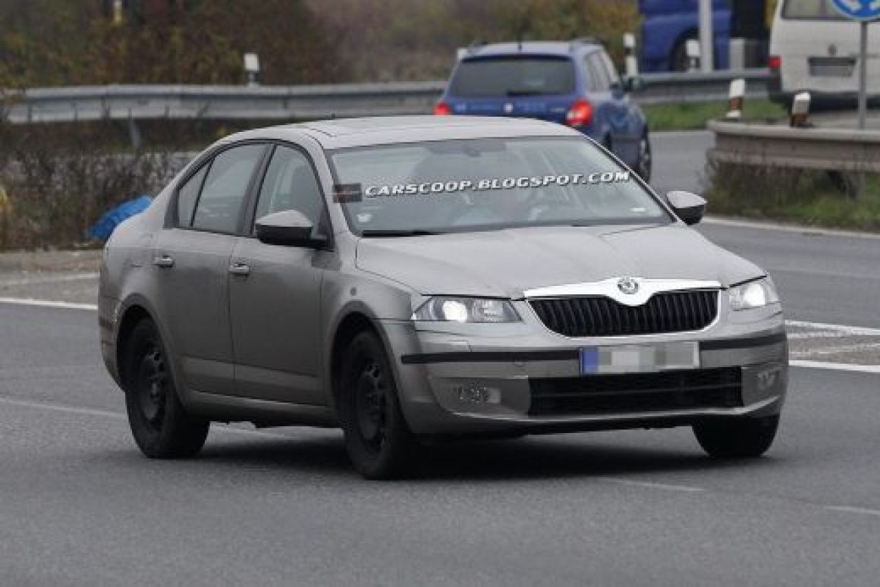 FOTO SPION Noua Skoda Octavia 2013! Una din cele mai bine vandute masini din Romania ia PROPORTII! Iti place cum arata?_4