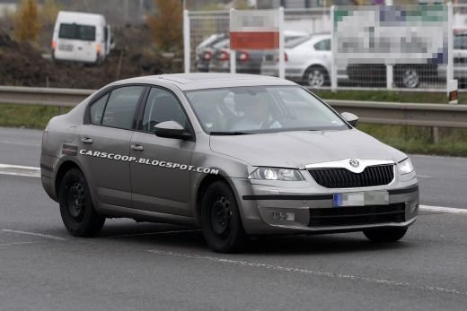 FOTO SPION Noua Skoda Octavia 2013! Una din cele mai bine vandute masini din Romania ia PROPORTII! Iti place cum arata?_5