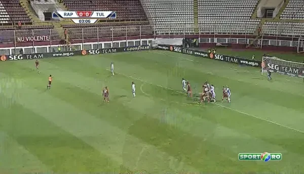Rapid - Tulcea 1-0