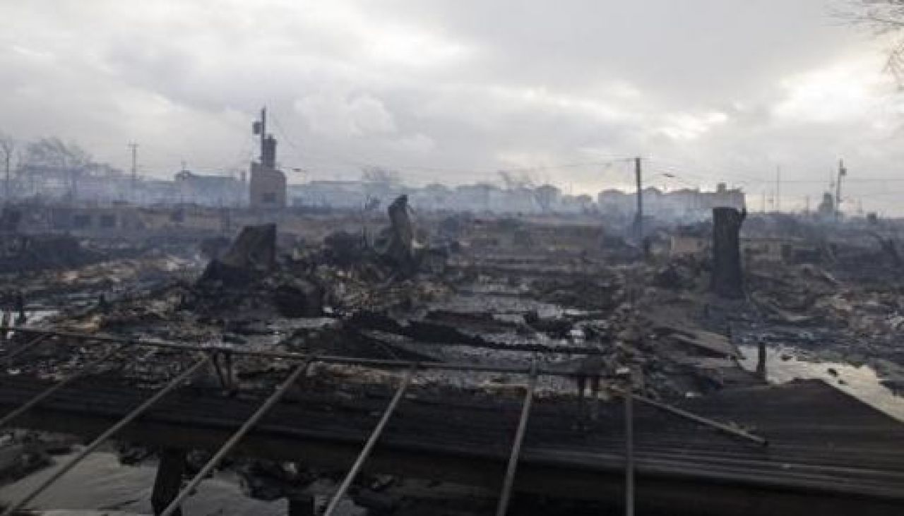 FOTO CUTREMURATOR! Aici erau 111 case! Imaginea DISPERATA a americanilor dupa uraganul Sandy! Cum arata New York:_3